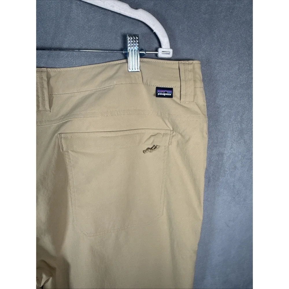 Patagonia Quandary Hiking Pants Men's 44 Khaki Stretch Outdoor Trail 55178SP